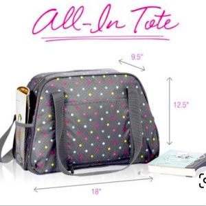 Thirty-one All in tote - confetti dot